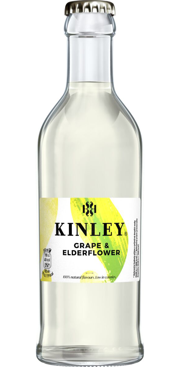 Kinley Grape and Elderflower 250ml CZSK_54025820 (1)