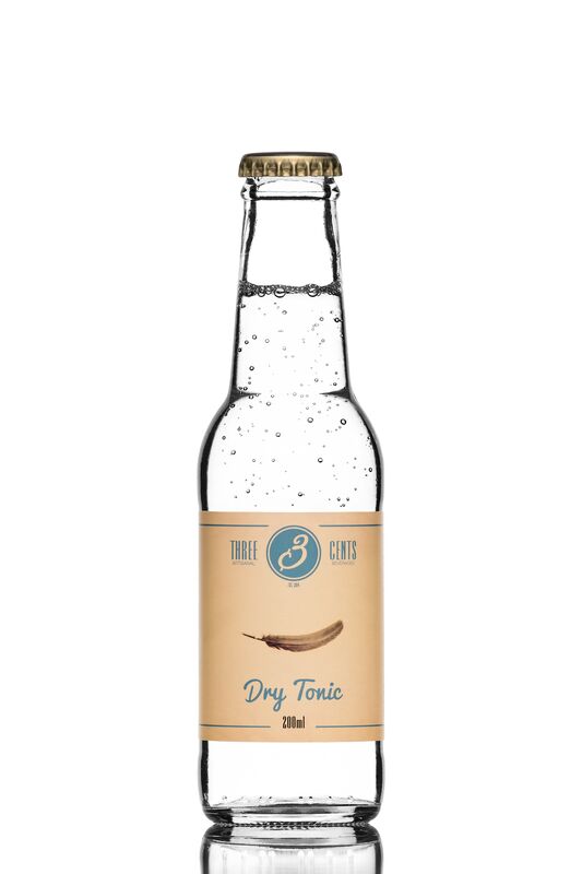 3cents Dry Tonic 200ml_5060671000018