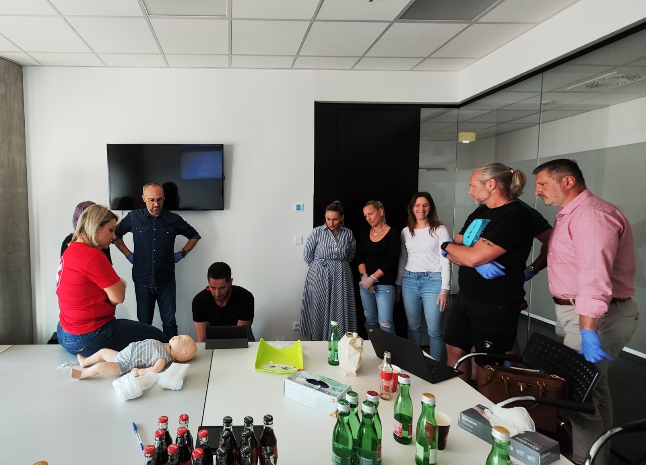 First aid training in Bratislava